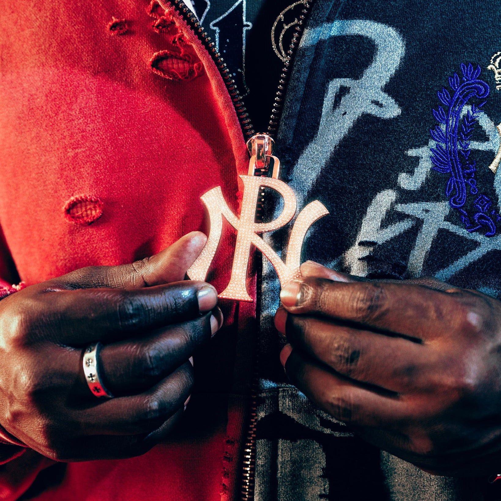 Don Sandler Graffiti Zip-Up