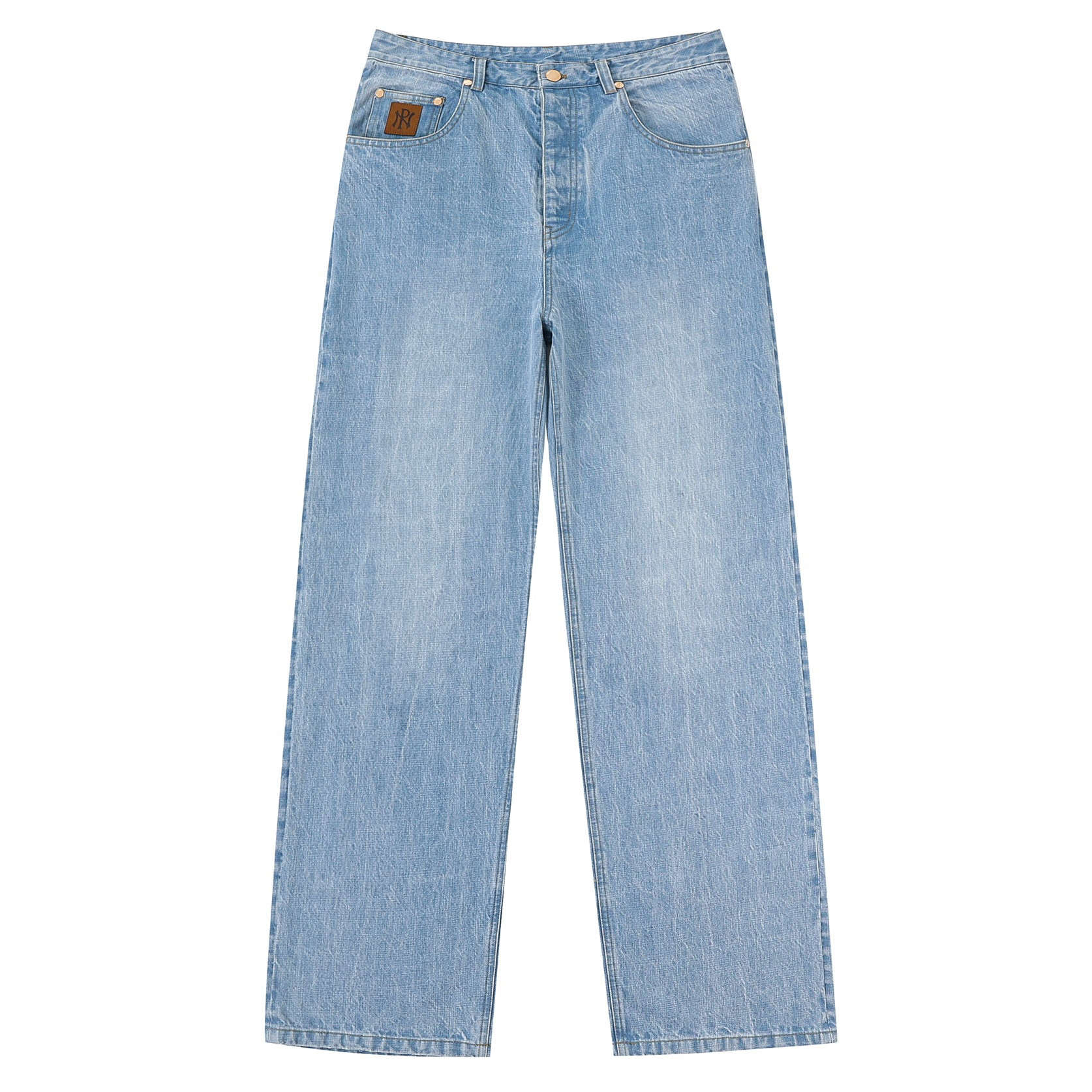Pearl Embellished Selvedge Jeans