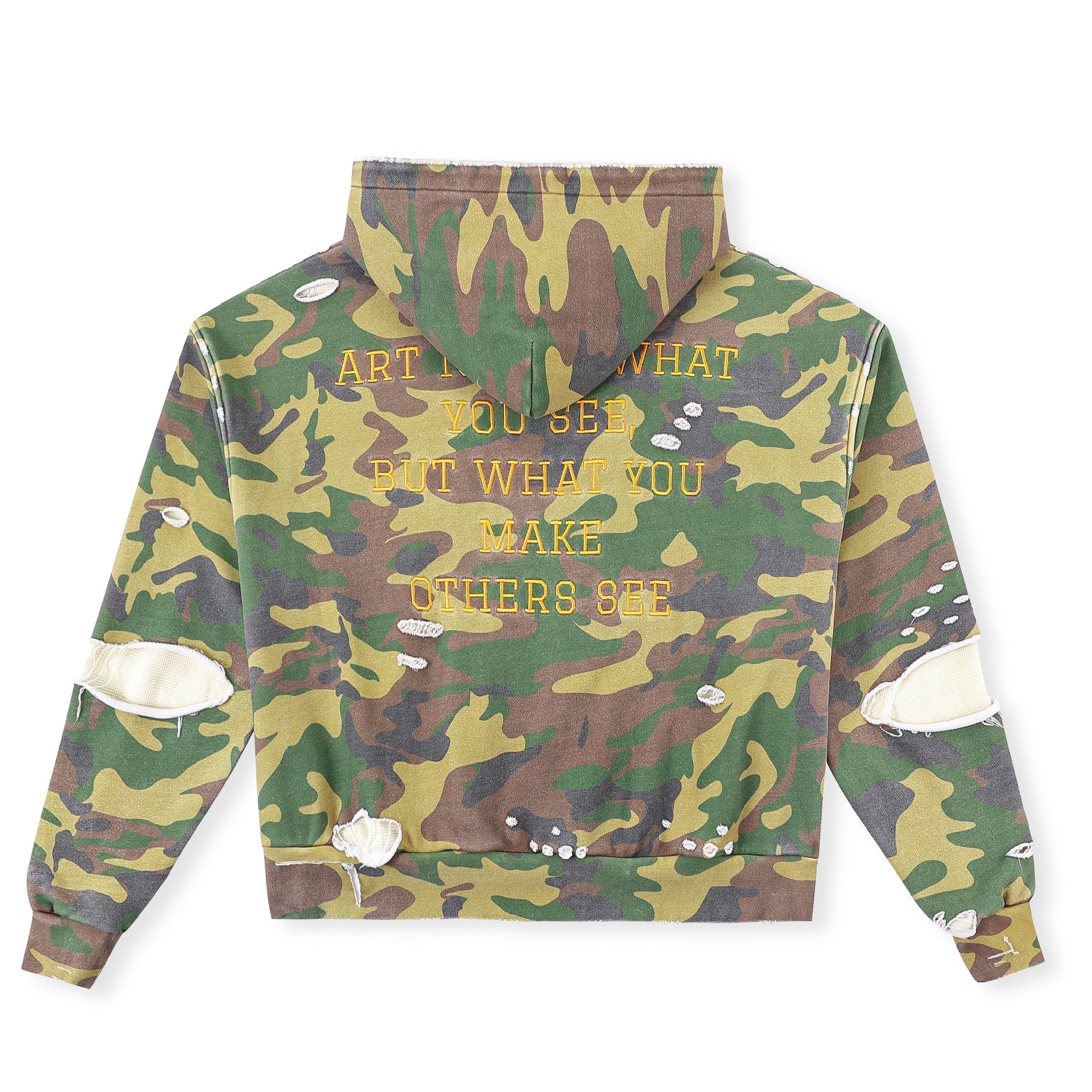 Camouflage Adam Sandler Zip-Up