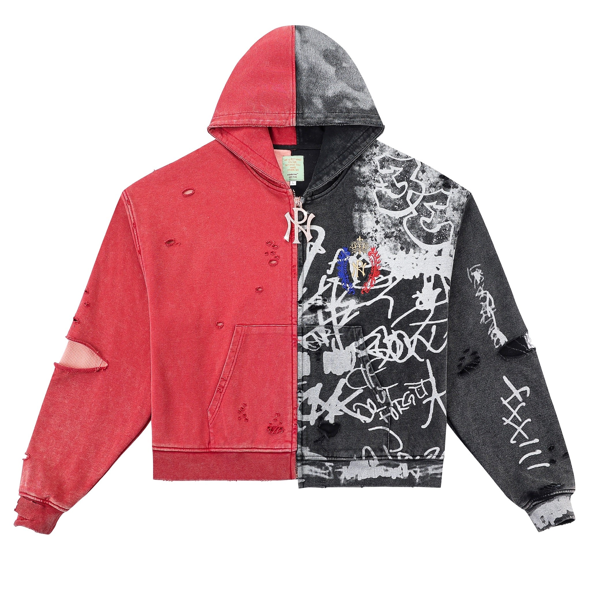 Don Sandler Graffiti Zip-Up