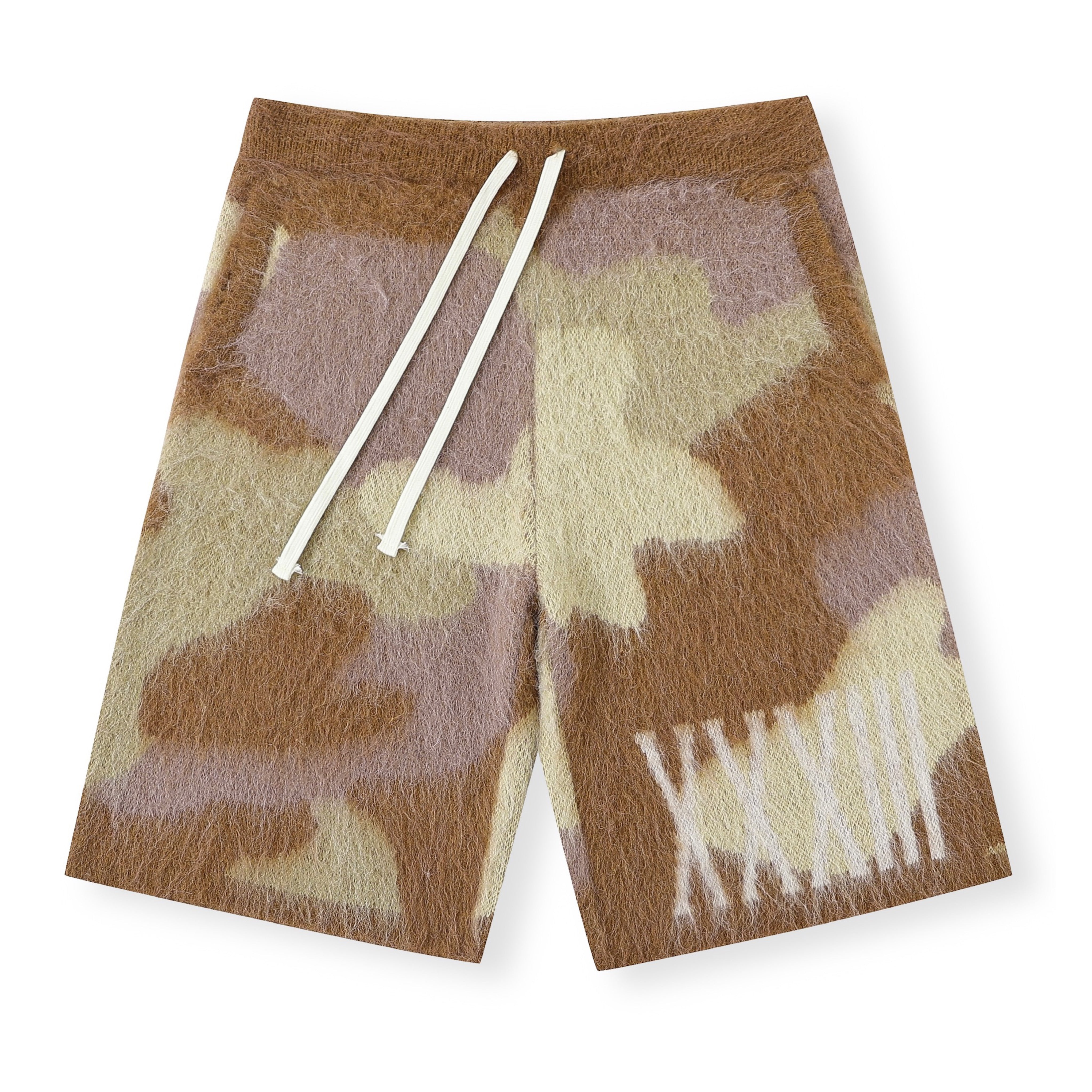 Desert Camouflage Mohair Shorts