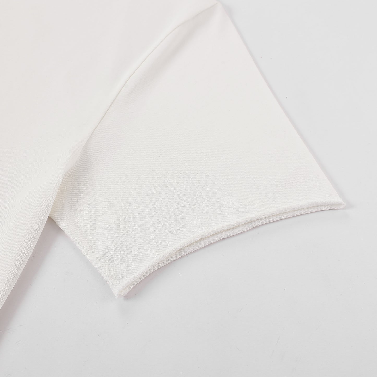 3 Pack: Premium Hemless White Tee