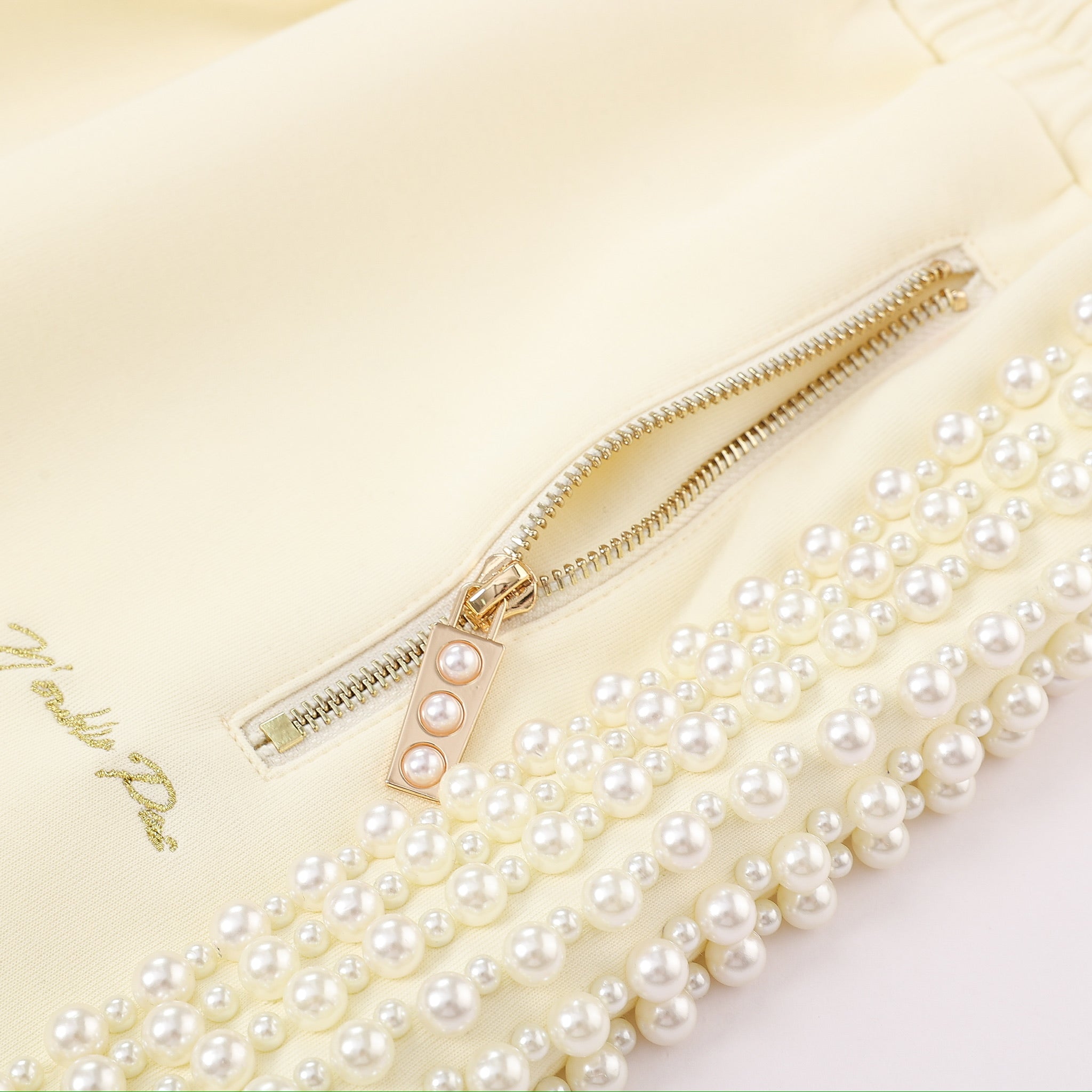 Pablo Pearl Embellished Pants