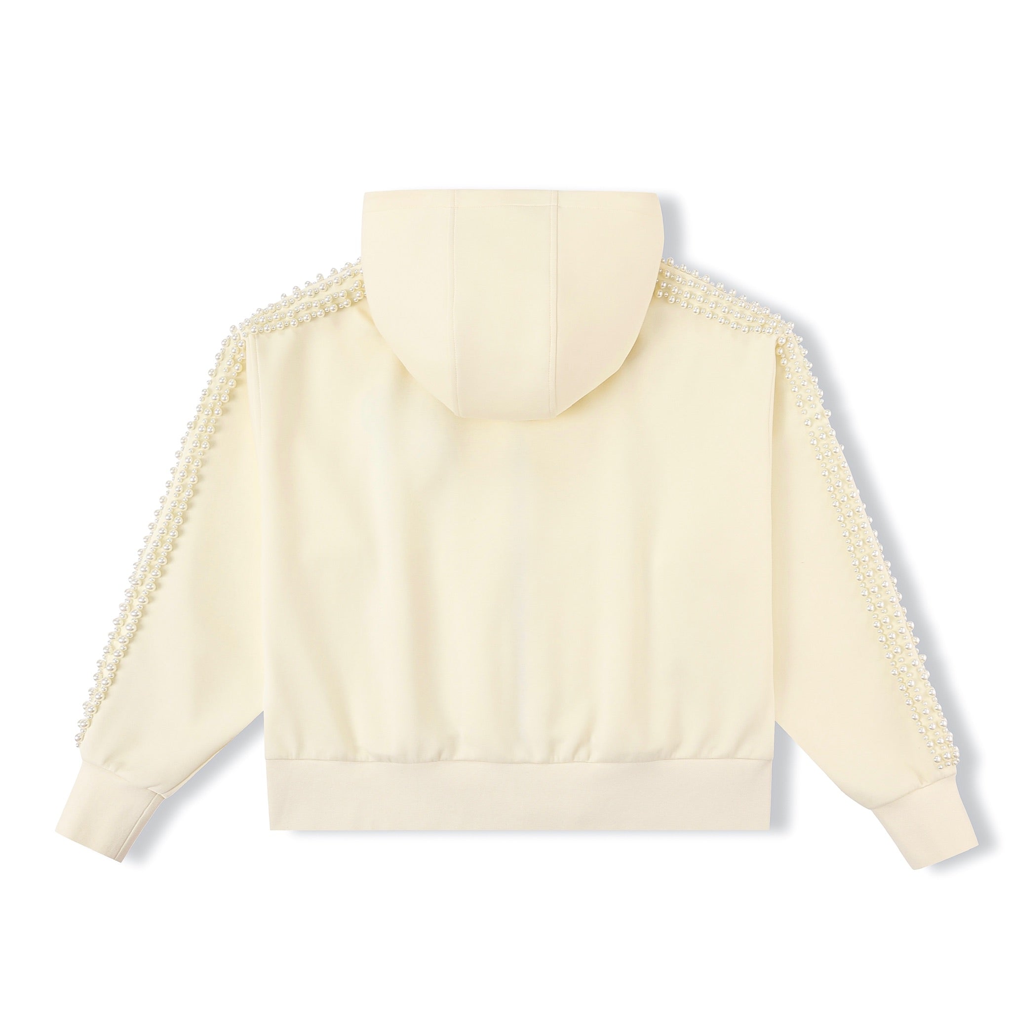Escobar Pearl Embellished Zip-Up