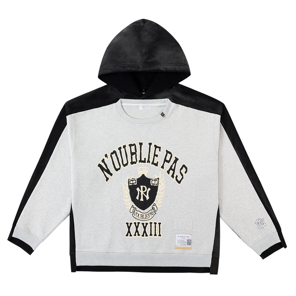 ★HOODHOOD★ Clover Varsity Sweatshirt Black Clover varsity sweatshirts - HOODHOOD | 60% - Asian Fashion
