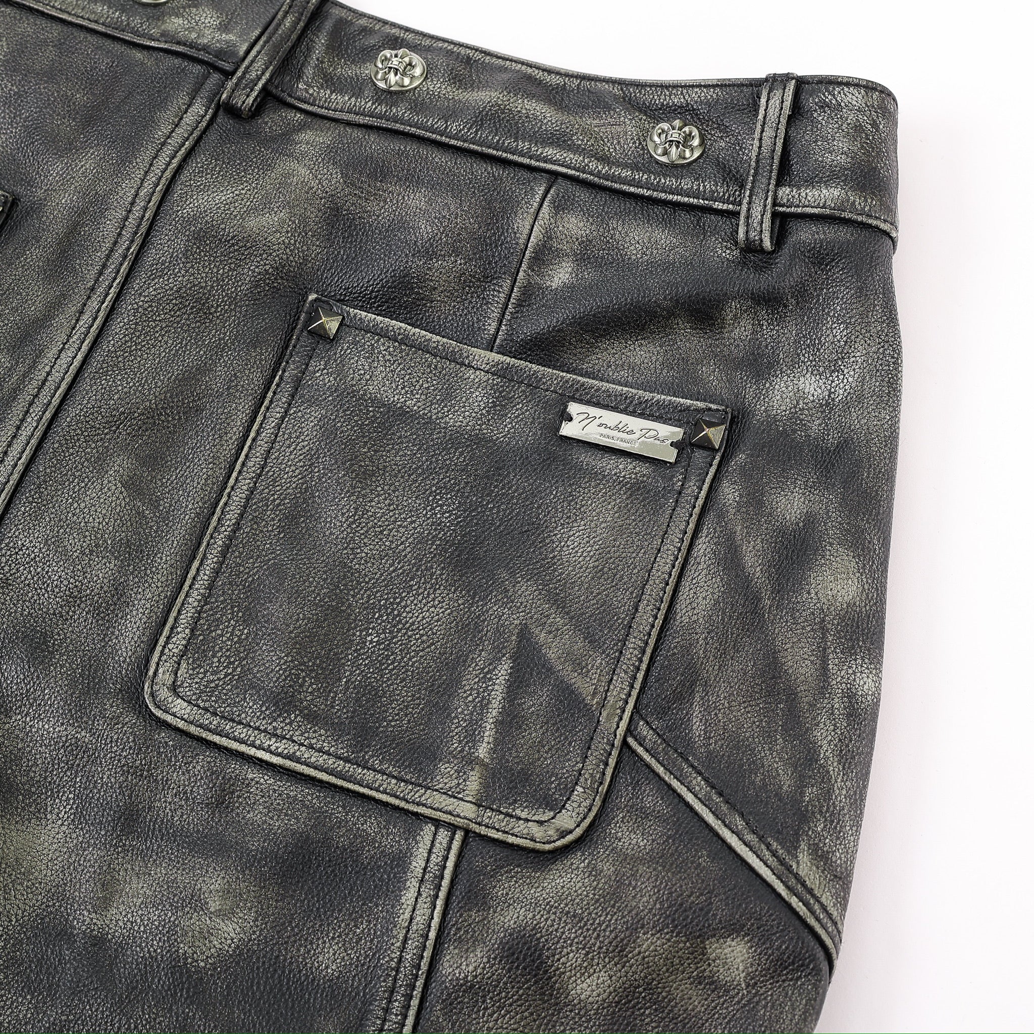 Renaissance Leather Shorts