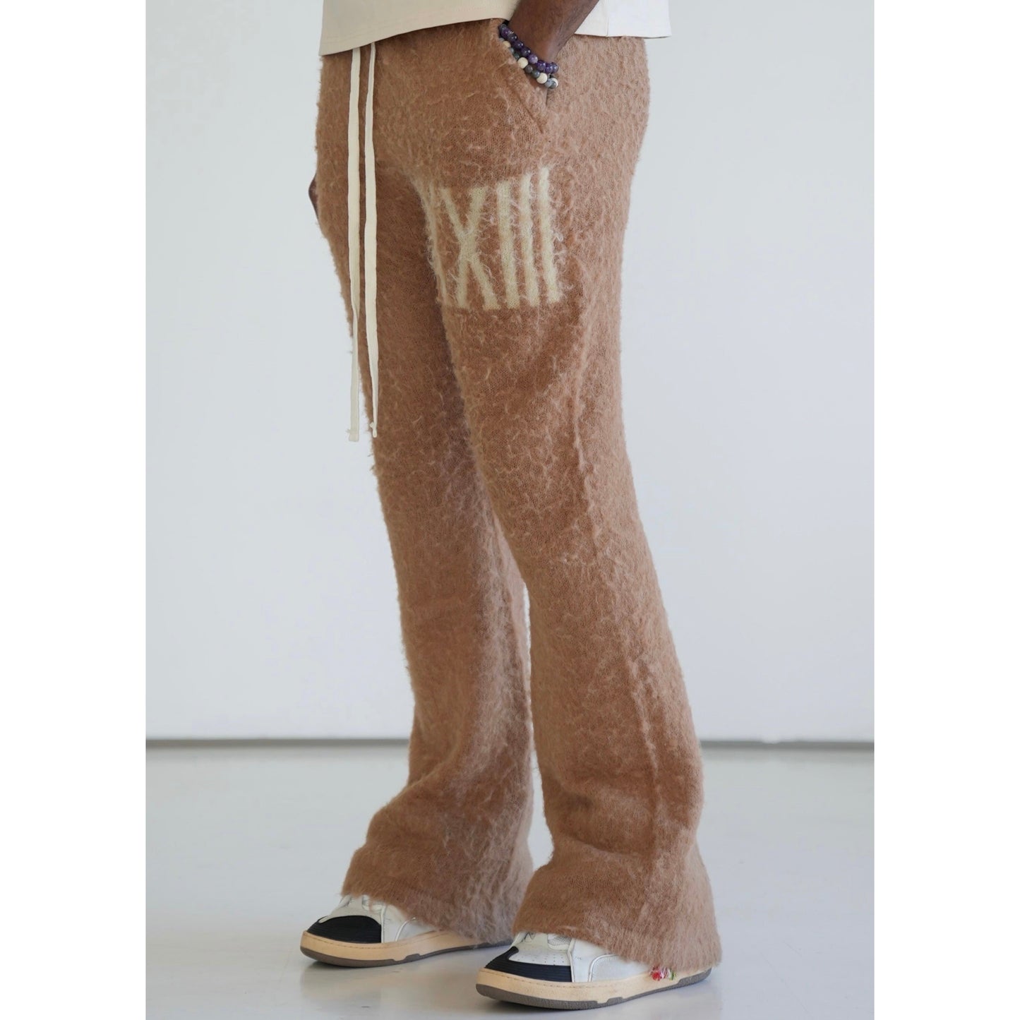 Brun: Mohair Flare Pants