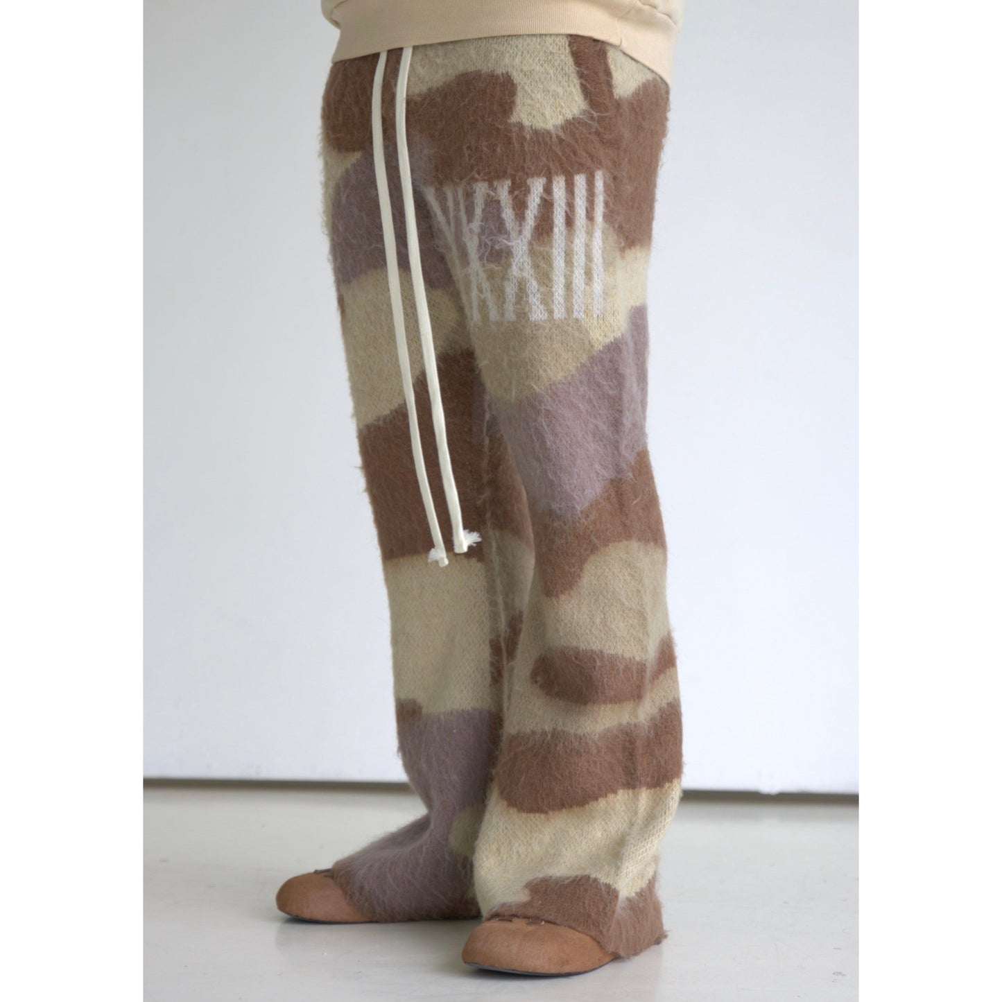 Désert Camoflouge: Mohair Flare Pants