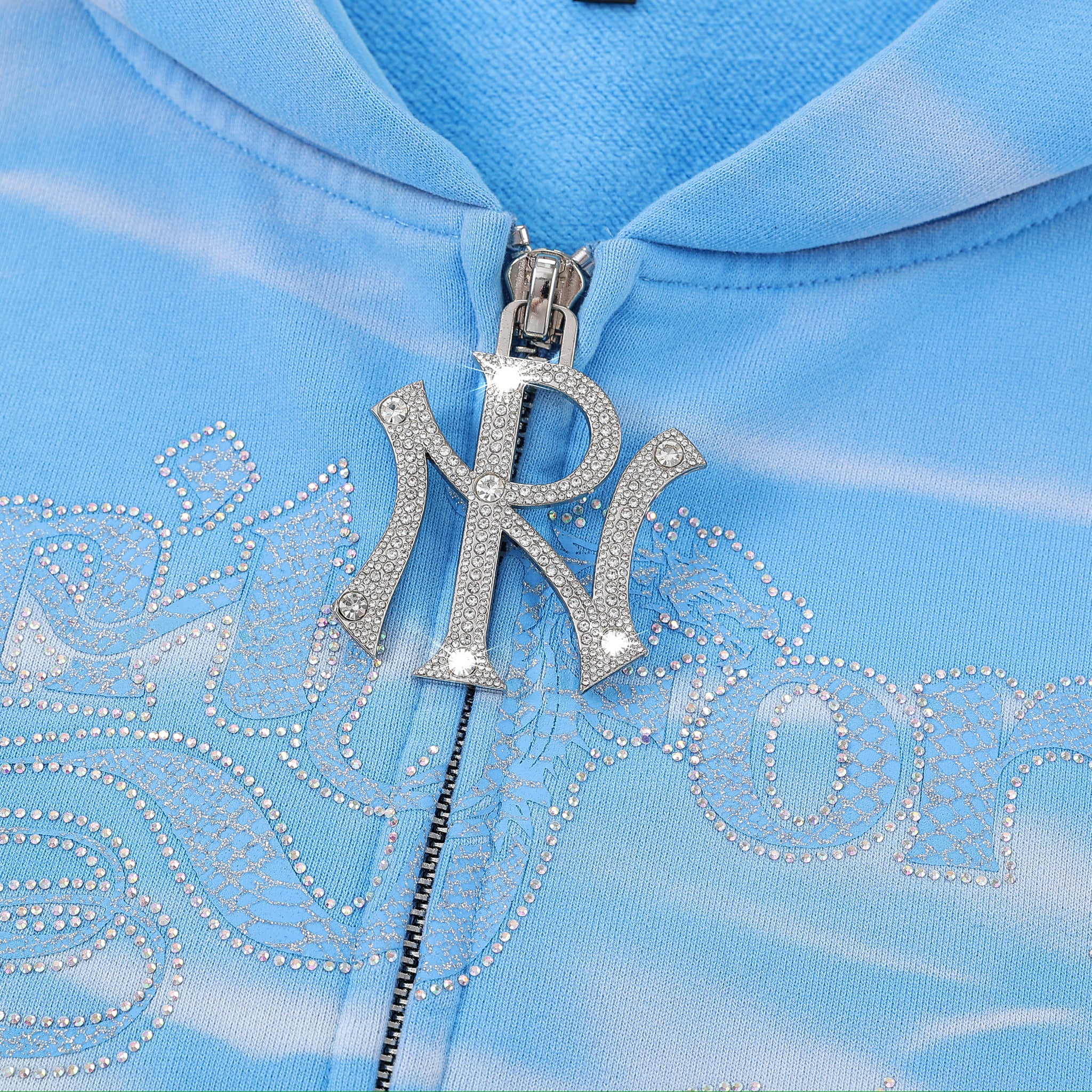 Limited Edition: Blue Python Zip-Up