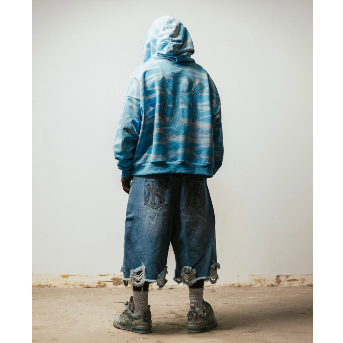 Limited Edition: Blue Python Zip-Up