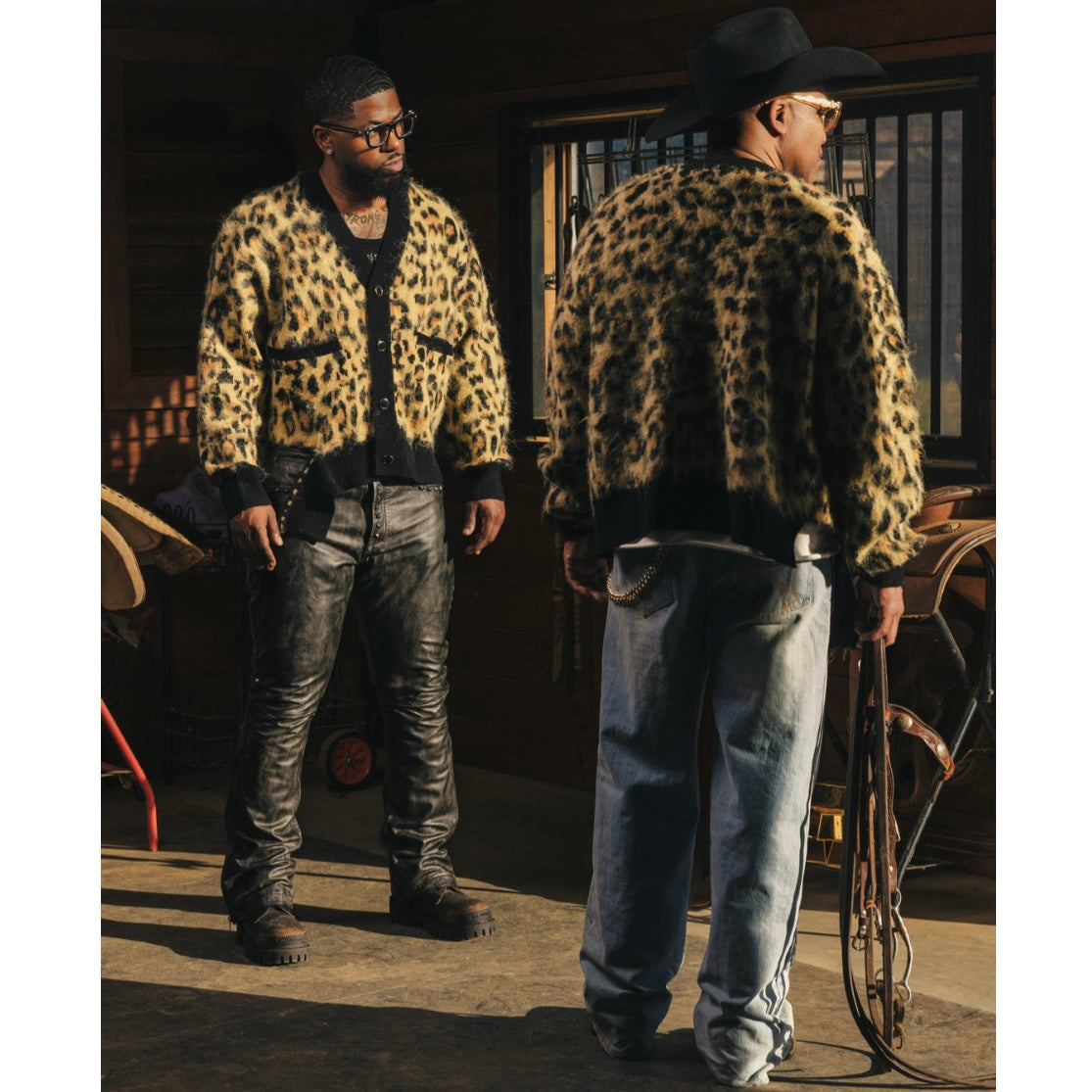 Leopard Print Cardigan