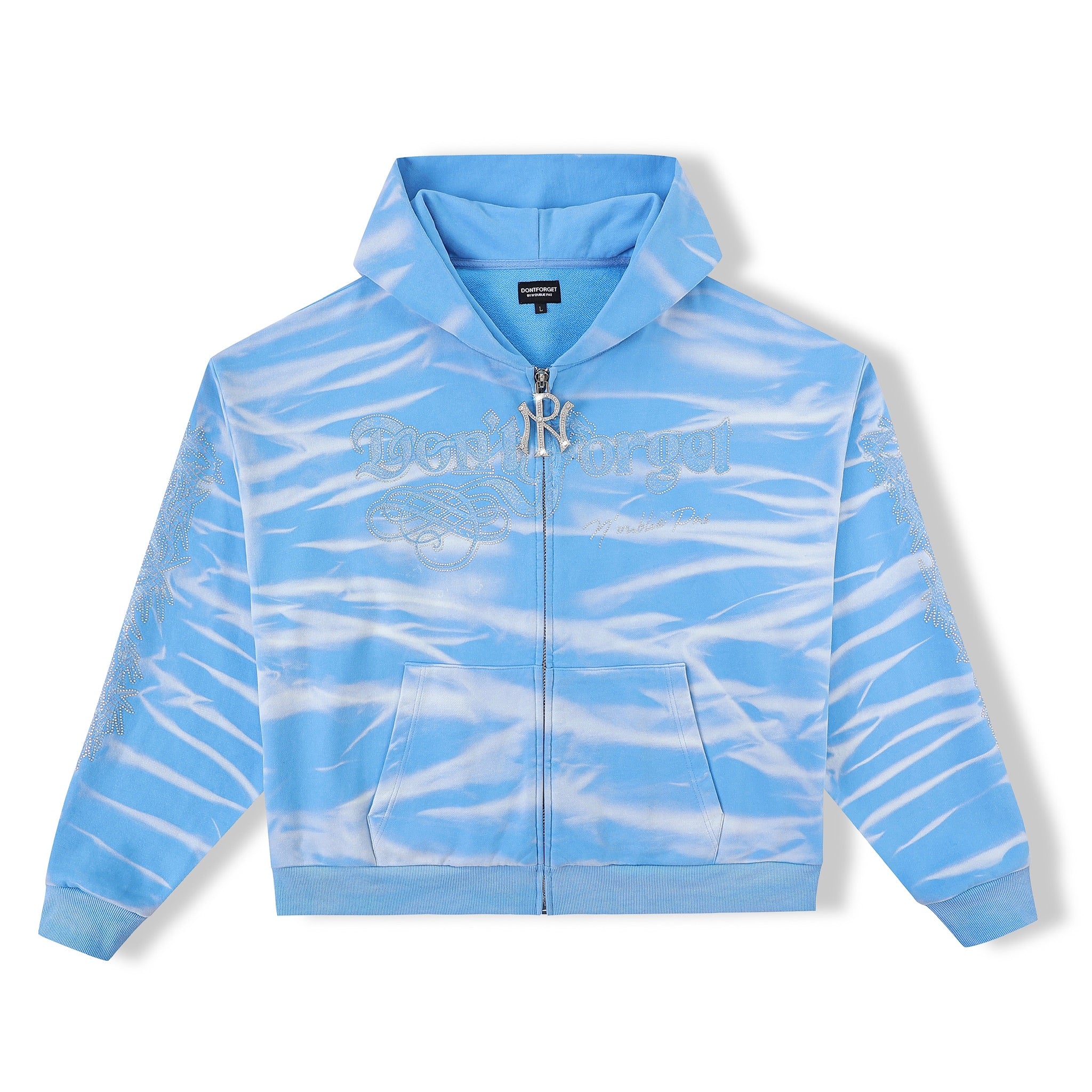 Limited Edition: Blue Python Zip-Up