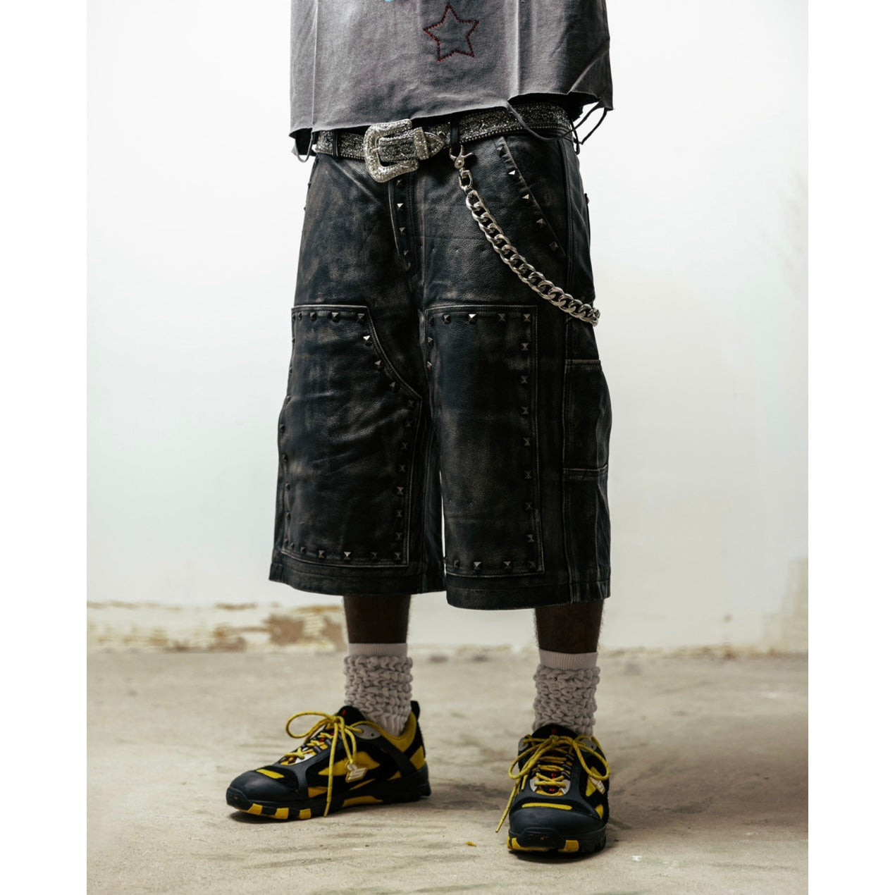 Renaissance Leather Shorts