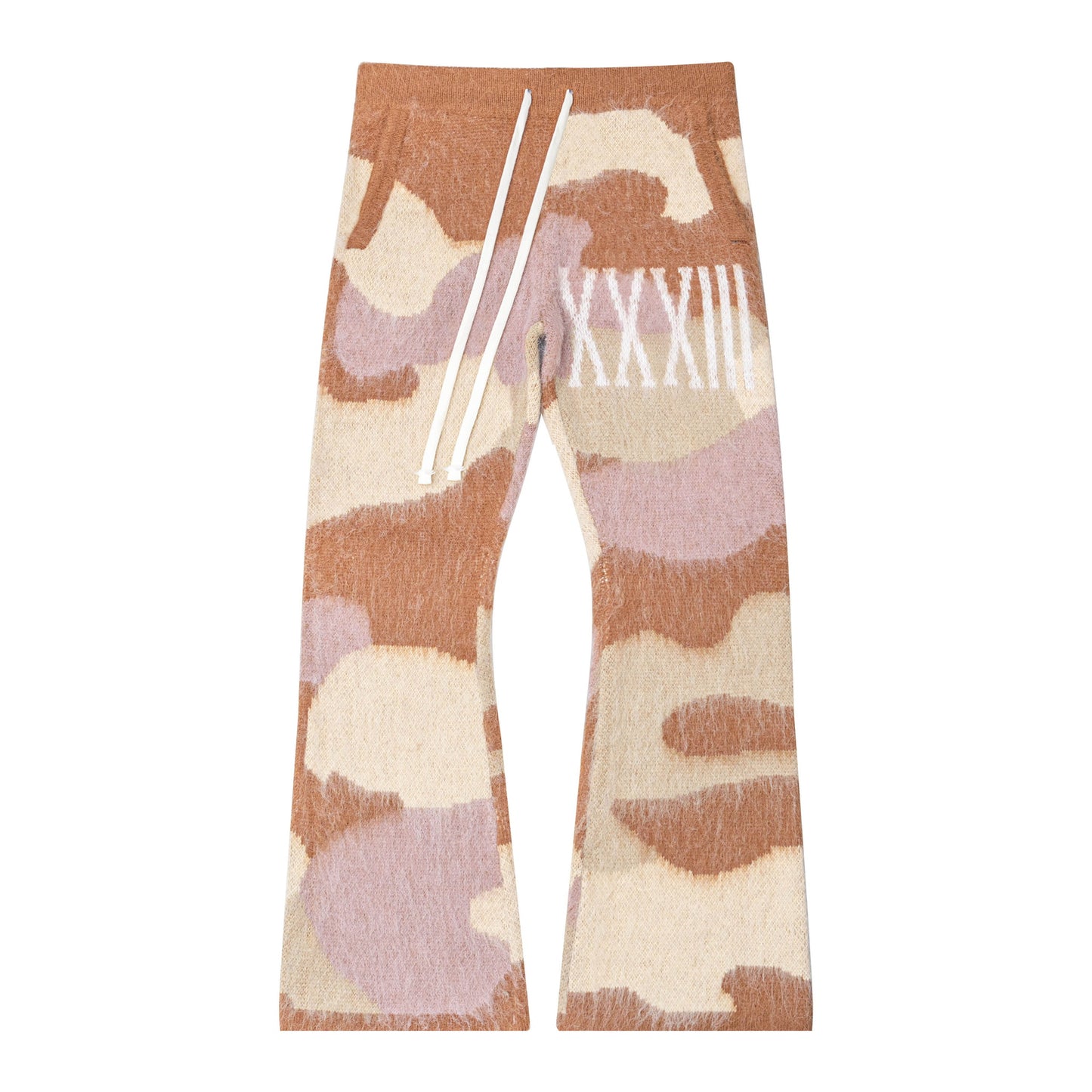 Désert Camoflouge: Mohair Flare Pants