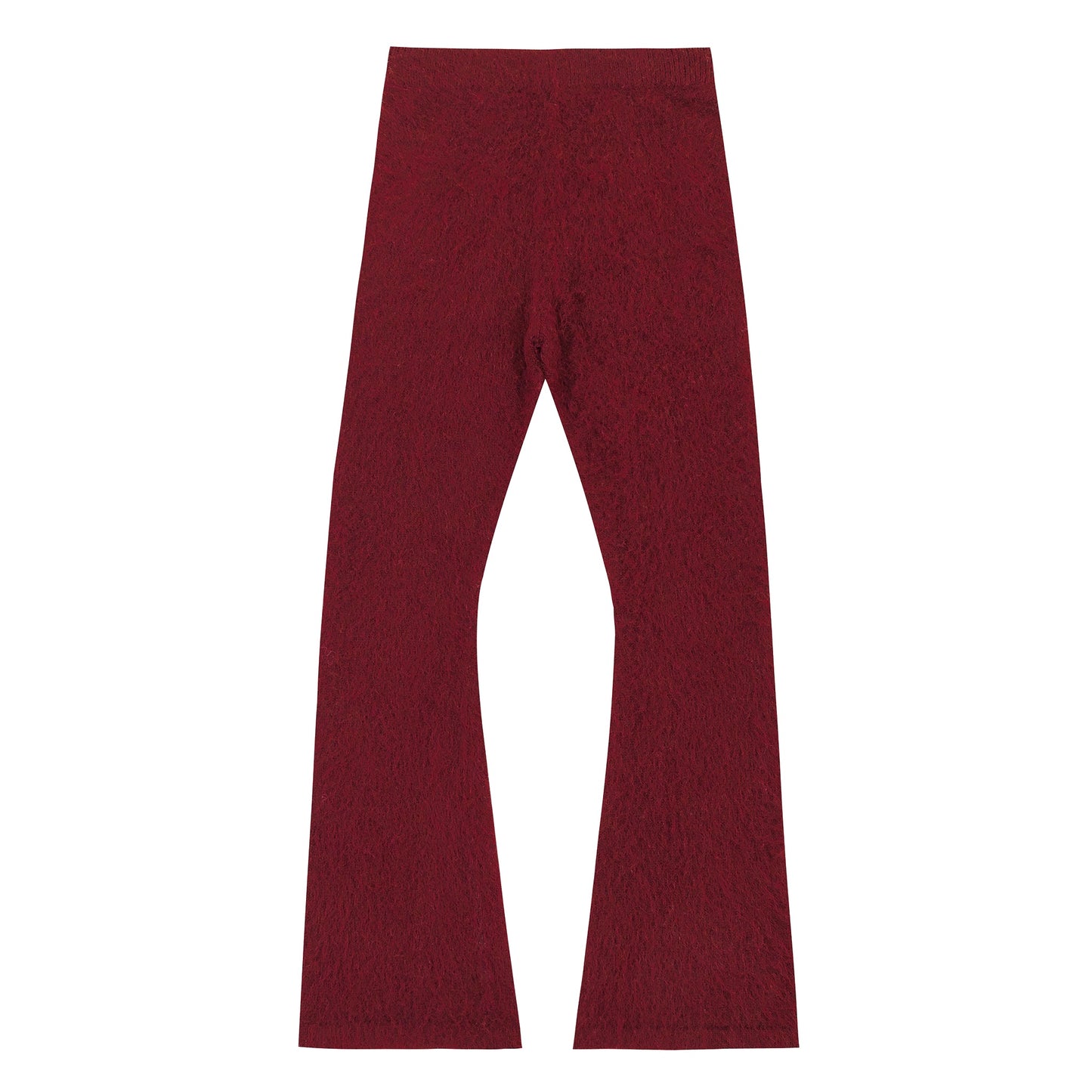 Rouge Velour: Mohair Flare Pants