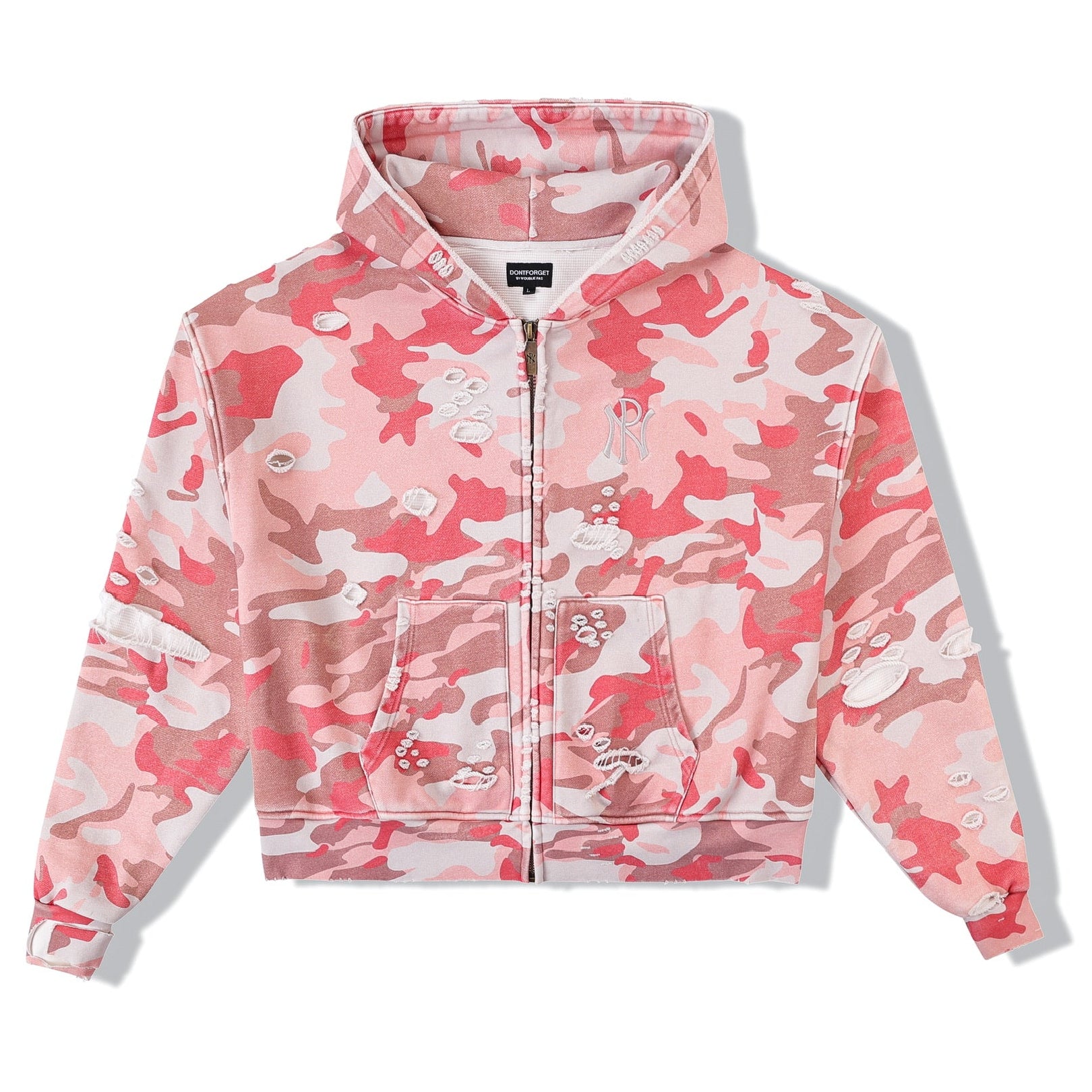 Pink Camouflage Adam Sandler Zip-Up