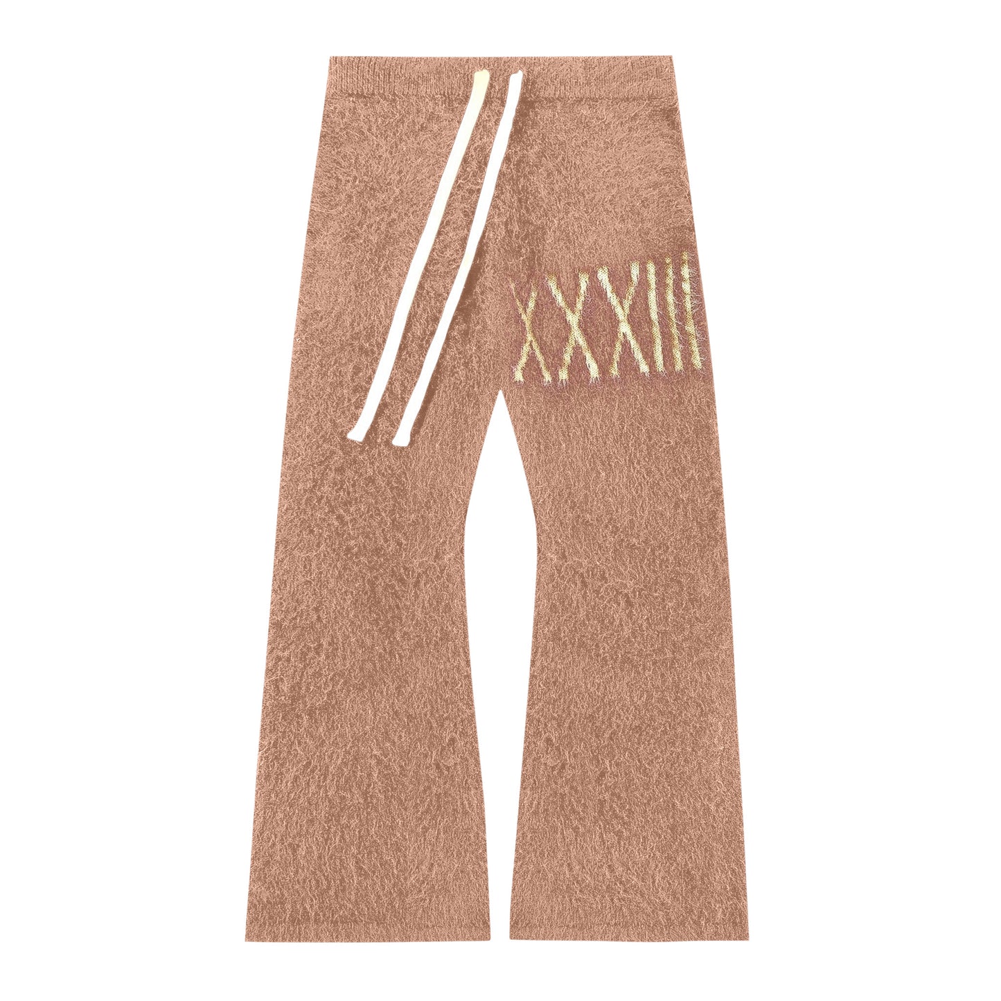 Brun: Mohair Flare Pants