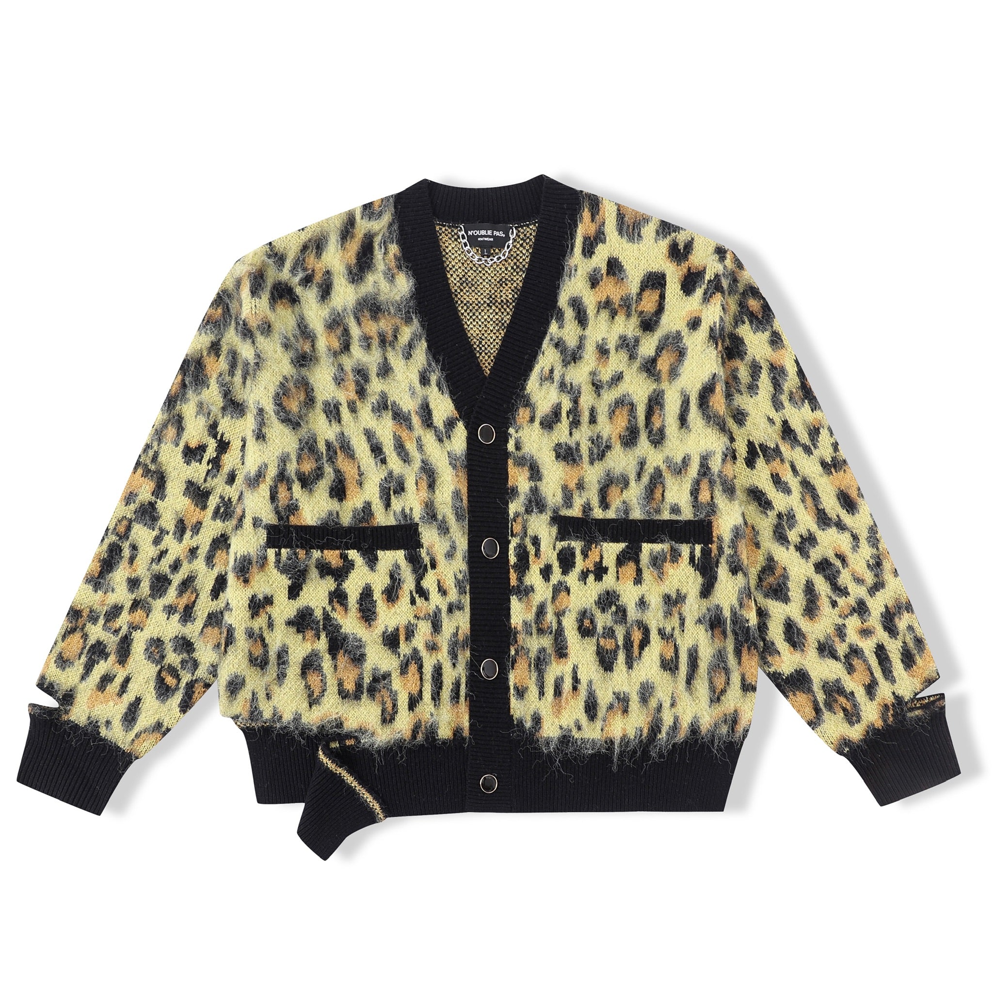 Leopard Print Cardigan